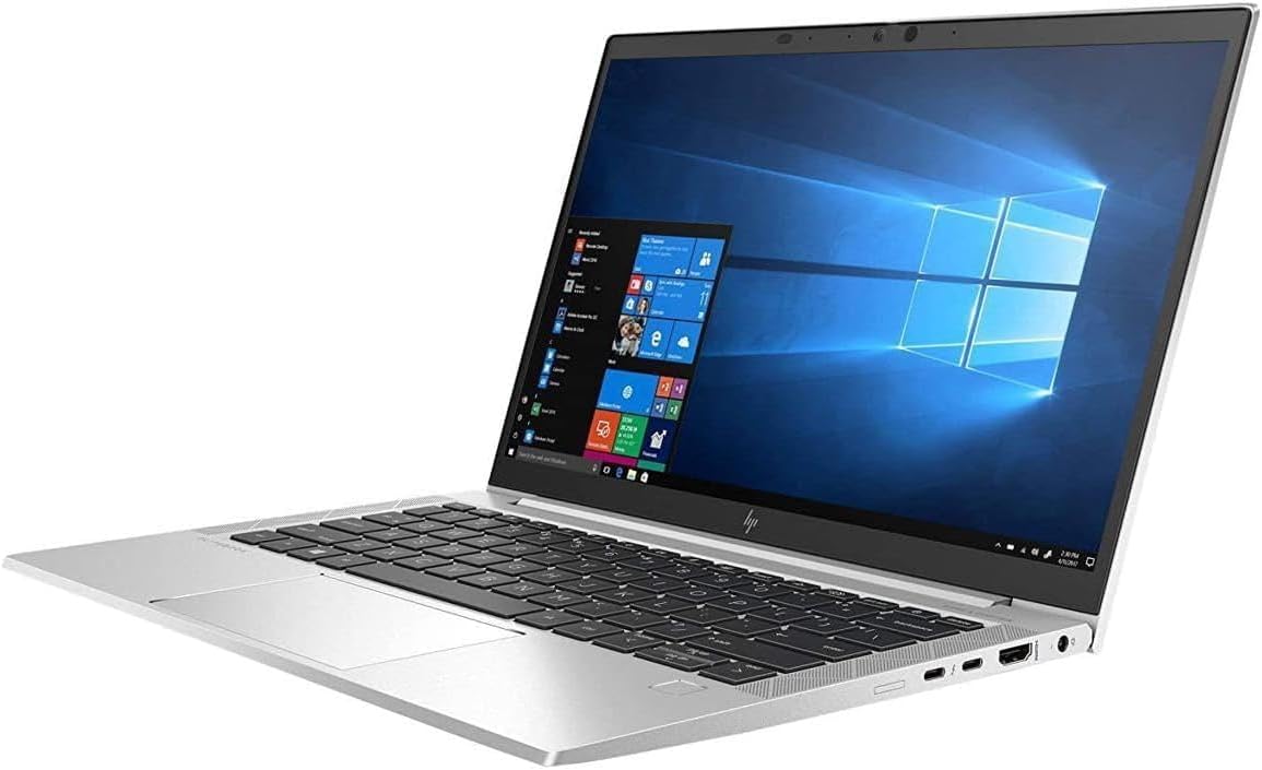 HP EliteBook 830 G8 13.3"" FHD, Core i7-1185G7 3.0GHz, 32GB RAM, 1TB Solid State Drive, Windows 11 Pro 64, CAM, Silver (Renewed)
