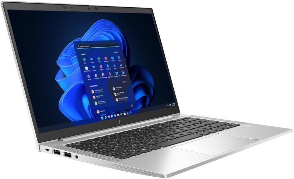 HP EliteBook 830 G8 13.3"" FHD, Core i7-1185G7 3.0GHz, 32GB RAM, 1TB Solid State Drive, Windows 11 Pro 64, CAM, Silver (Renewed)