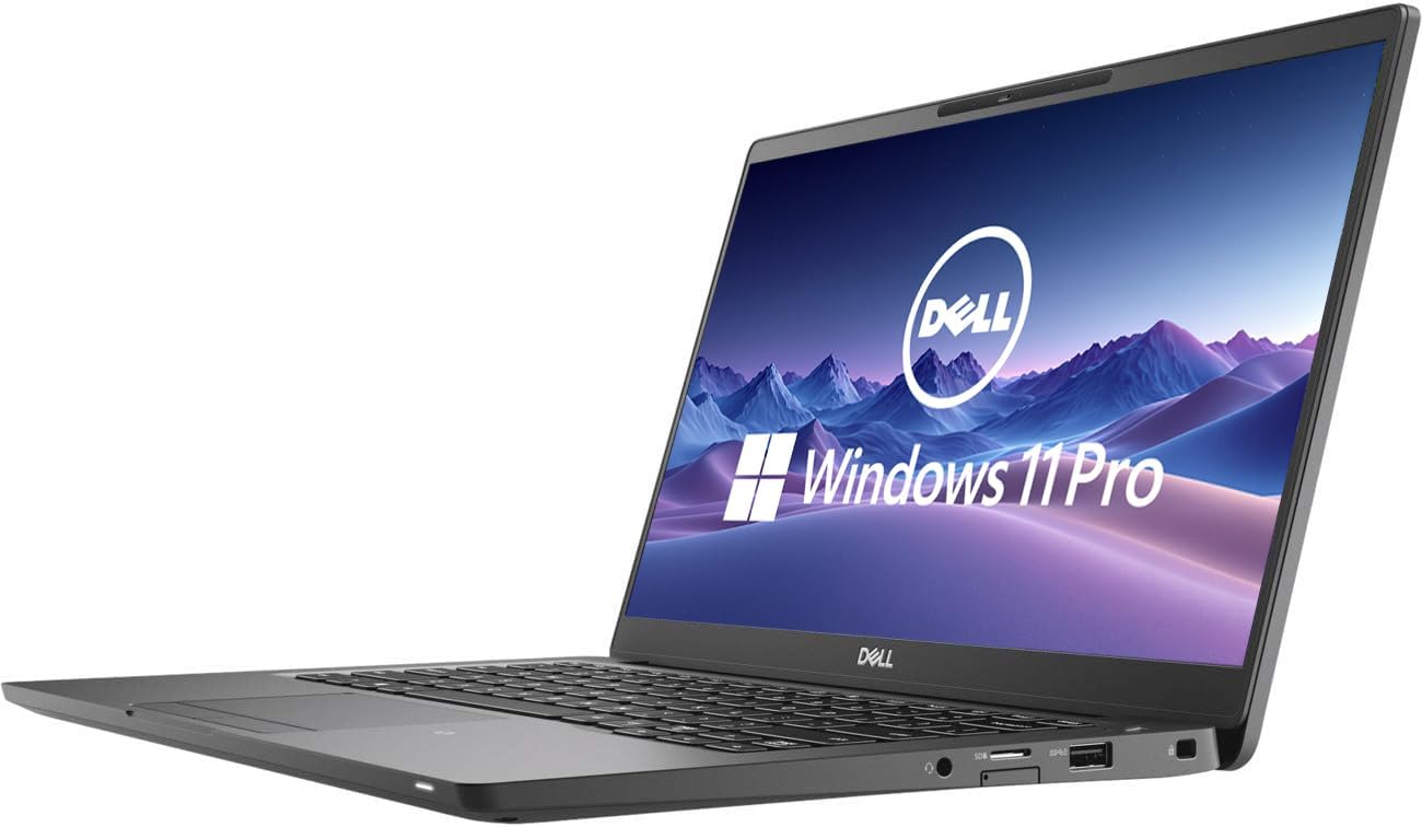 Dell Latitude 7400 14" Core i7 8th Gen 8GB RAM 256GB SSD Renewed Laptop