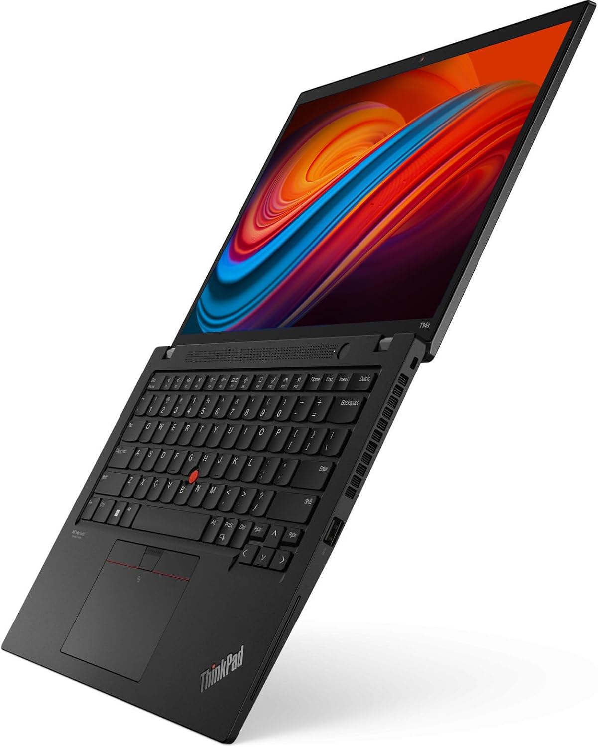 Lenovo Thinkpad T14s Gen 3 14" Laptop, i5 1245U, 16GB DDR5, 256GB NVMe SSD, Thunderbolt 4, HDMI, Webcam, Windows 11 Pro - Black (Renewed)