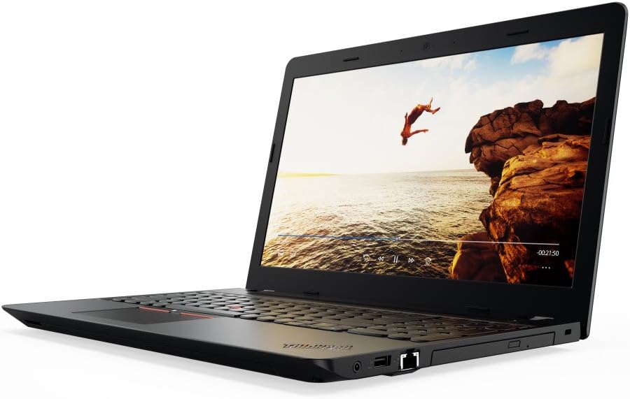 Lenovo ThinkPad E570 15.6 inch High Performance Business laptop, 256GB SSD, Intel Core i5 (7th Gen) 2.50 GHz, 8 GB DDR4, DVD RW, WiFi, HDMI/VGA, Gigabit LAN, fingerprint reader, Windows 10 Pro 64-bit