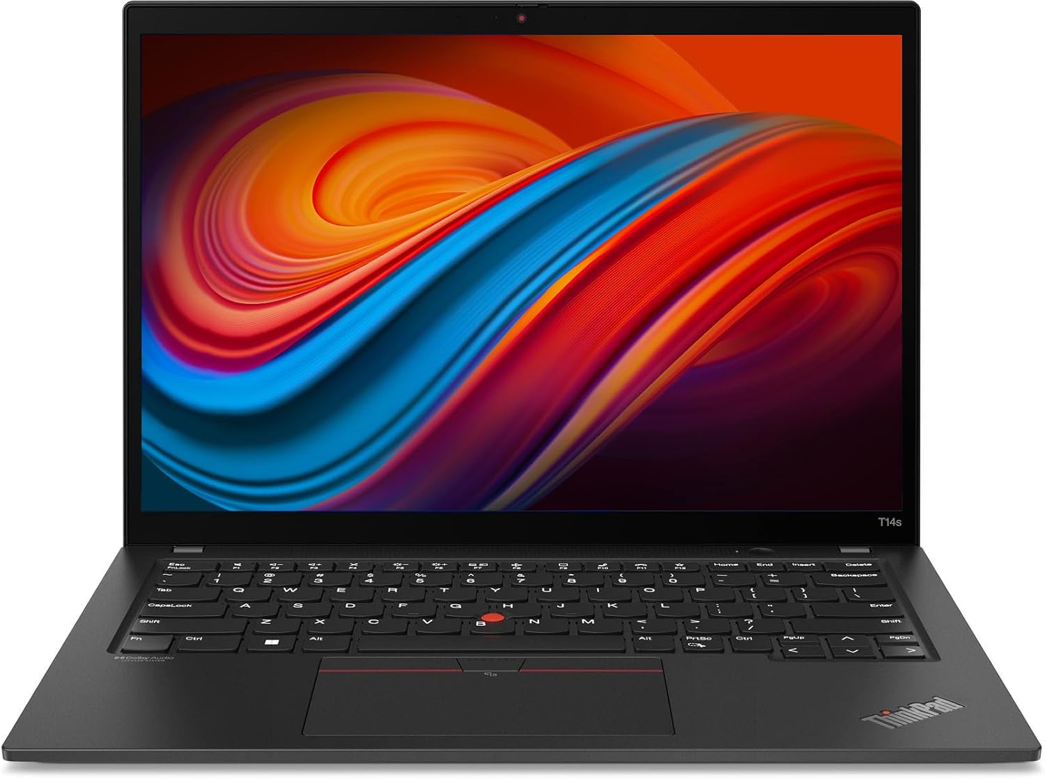 Lenovo Thinkpad T14s Gen 3 14" Laptop, i5 1245U, 16GB DDR5, 256GB NVMe SSD, Thunderbolt 4, HDMI, Webcam, Windows 11 Pro - Black (Renewed)