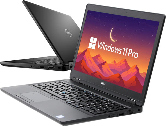 Dell Latitude 5590 15.6" Business Laptop Computer, Intel Quad Core i5-8350U Notebook PC, 8GB DDR4 RAM 256GB SSD, HDMI, Type-C, Webcam, Windows 11 Pro (Renewed)