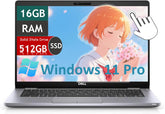 Dell Latitude 5310 Touchscreen Business Laptop, 13.3" FHD(1920x1080), Intel Core i5-10310 1.7GHz up to 4.4GHz, Windows 11 Pro, 16GB DDR4 RAM, 512GB SSD(Renewed)