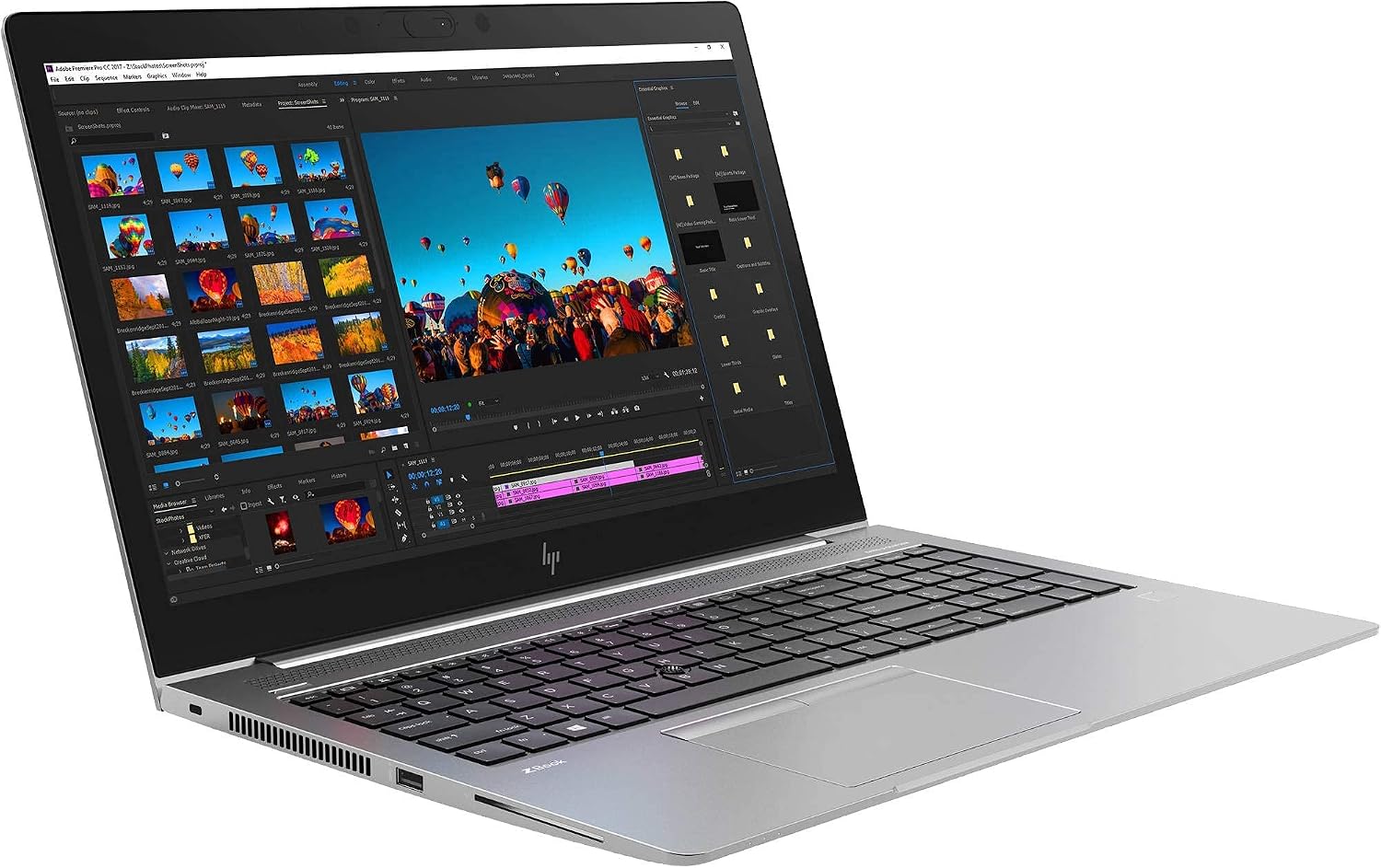 HP ZBOOK 15U G5 Workstation Laptop (Intel i7-8650U 4-Core, 32GB RAM, 512GB PCIe SSD, Intel UHD 620, 15.6" Full HD Bluetooth, Webcam, 1xUSB 3.1, Win 10 Pro (Renewed)