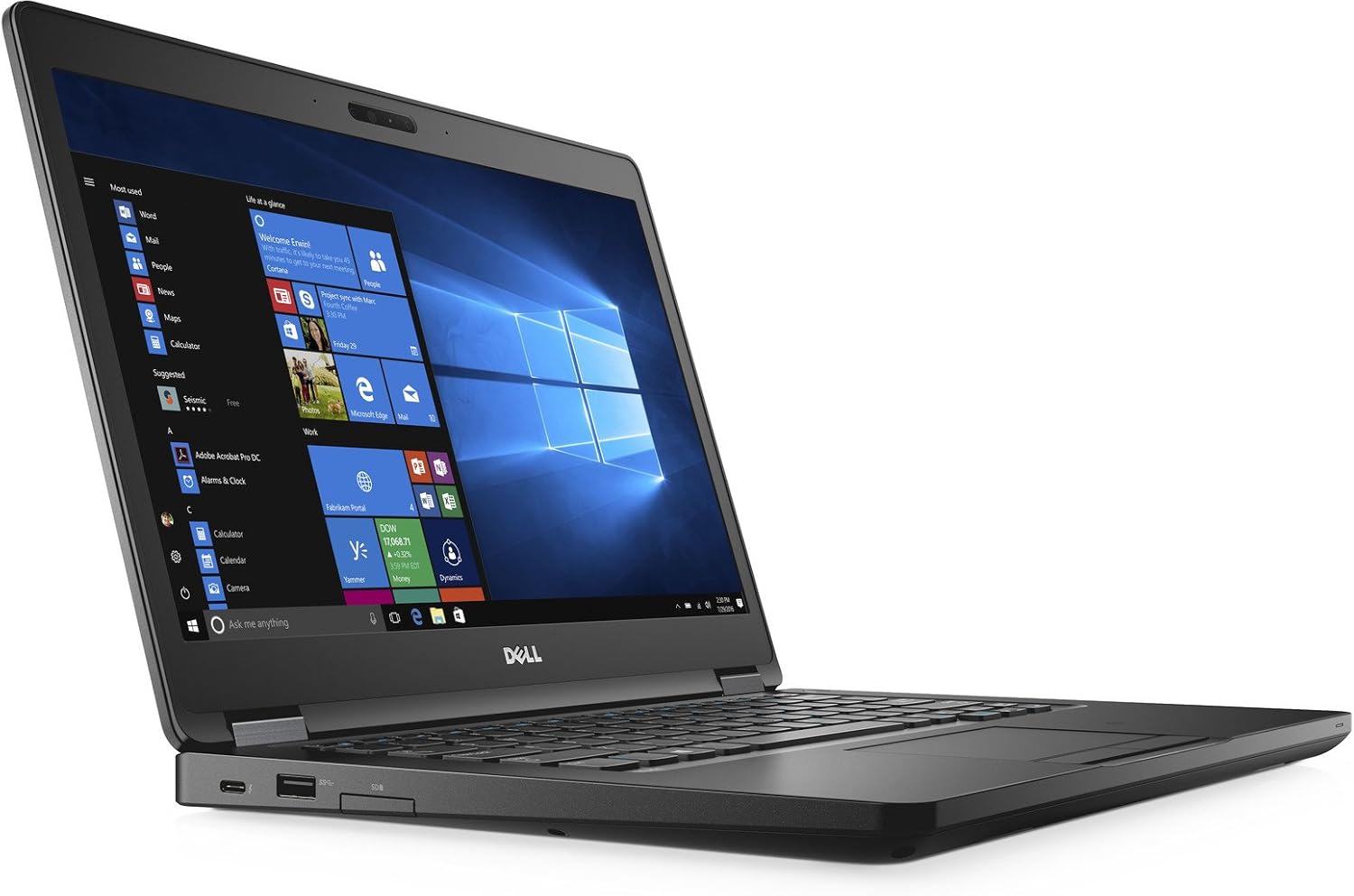 Dell Latitude 5480 Laptop, 14 Inch HD Anti-Glare Non-Touch Display, Intel Core 7th Generation i5-7300U, 8 GB DDR4, 256 GB SSD, Windows 11 Pro (Renewed)