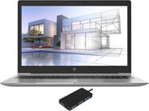 HP ZBOOK 15U G5 Workstation Laptop (Intel i7-8650U 4-Core, 32GB RAM, 512GB PCIe SSD, Intel UHD 620, 15.6" Full HD Bluetooth, Webcam, 1xUSB 3.1, Win 10 Pro (Renewed)