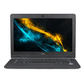 Dell Latitude E7270 Light Compact 12"" Laptop Intel Core i5 6th Gen 8GB RAM 256GB SSD HDMI Webcam Win 10 Pro (Renewed), black