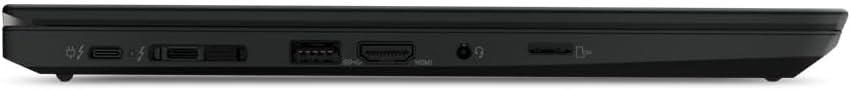 Lenovo ThinkPad T14 Gen 2 laptop, left-side ports view — model image