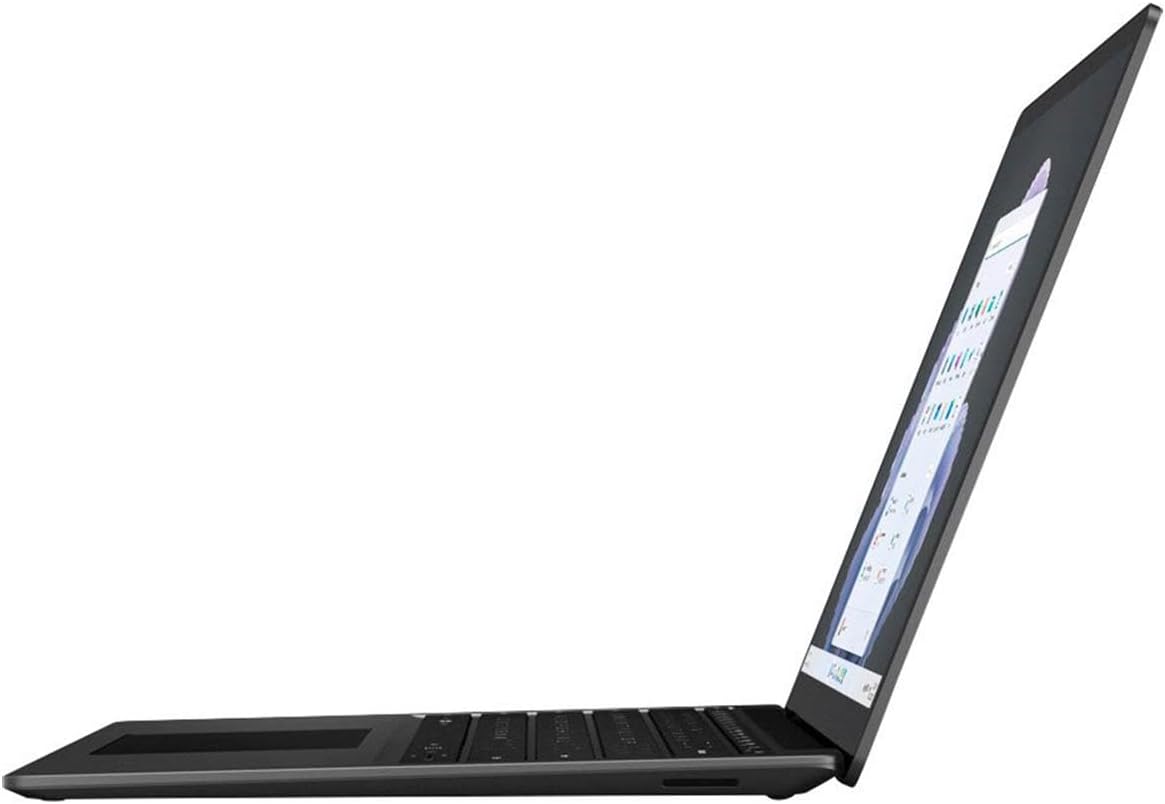 Microsoft Surface Laptop 5 15" Touchscreen Notebook - 2496 x 1664 - Intel Core i7 12th Gen i7-1265U - Intel Evo Platform - 16 GB Total RAM - 512 GB SSD - Matte Black