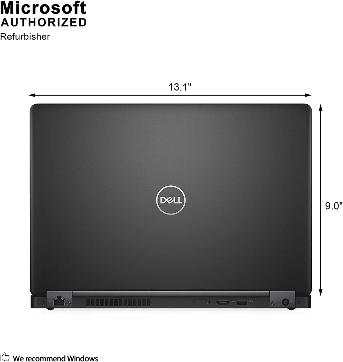 Dell Latitude 5490 14" – Core i5-7300U 7th Gen, 8GB RAM, 256GB SSD, Win 10 Pro