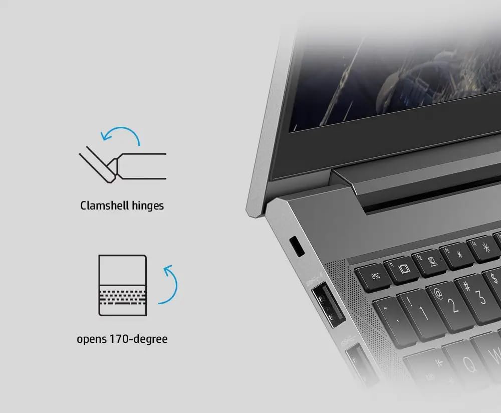 HP ZBook Firefly 14 G7 Workstation Laptop Windows 11 Pro, 10th Core i5-10210U, 16GB RAM, 512GB SSD, 14” FHD Mobile Workstation PC (1920 x 1080), Backlit Keyboard (Renewed)
