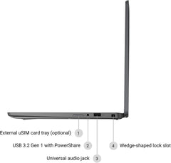 Dell Latitude 7310 Laptop PC FHD 1920 x 1080 Intel Core i5-10310U Processor 16GB Ram 256GB NVMe SSD Drive, HDMI, Web Camera, Windows 11 (Renewed)