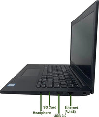 Dell Latitude 7280 Laptop Pc, 12.5-Inch HD Non-Touch, Intel I7-6600U 2.60Ghz Processor, 16 Gb Ram Ddr4, 512 Gb Nvme Solid State Drive, Webcam, Wifi & Bluetooth, Windows 10 Pro (Renewed) Amazon Renewed