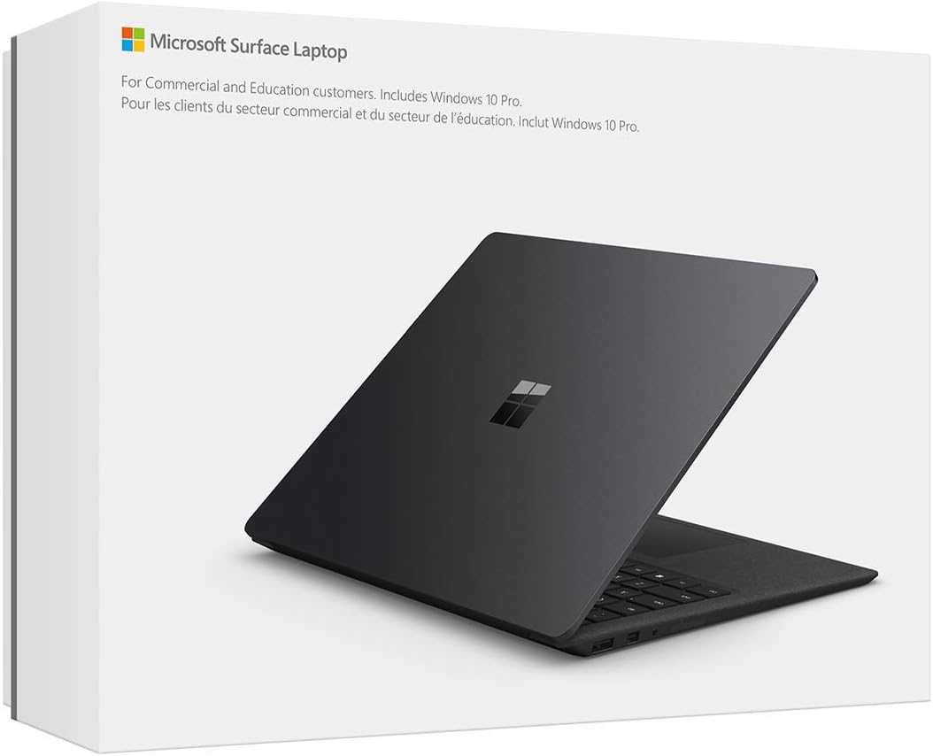 Microsoft Surface Laptop 2 (Intel Core i5, 8GB RAM, 256 GB) - Black (Renewed)