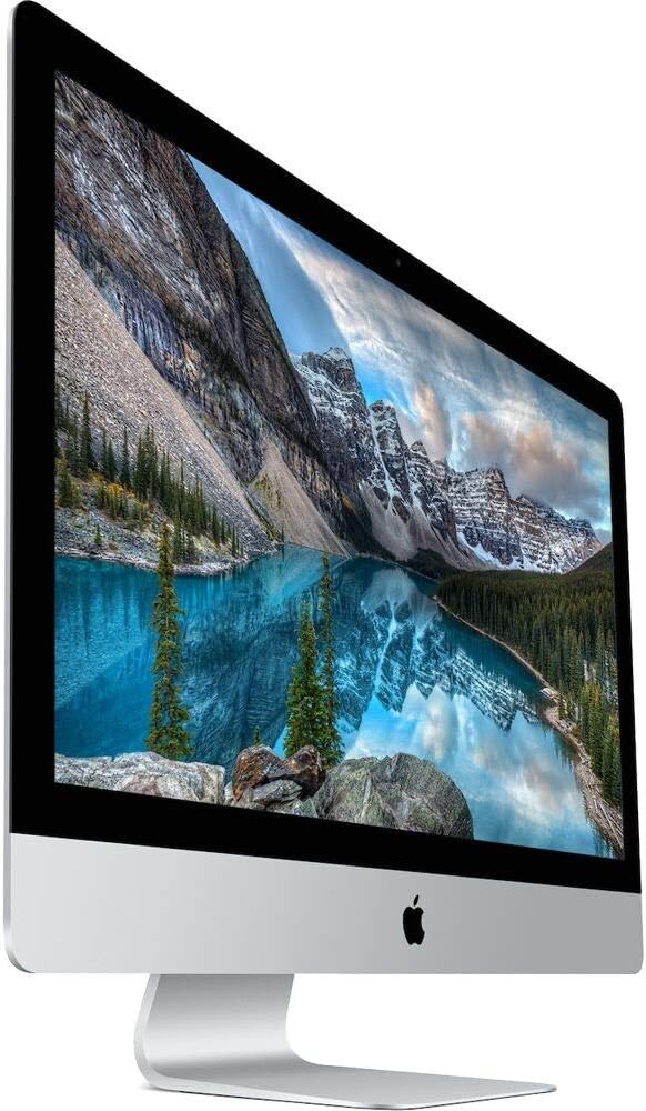 Apple iMac 27-inch Retina 5K Desktop MK472LL/A - Intel Core i5 3.2GHz, 16GB RAM, 512GB SSD - Silver (Renewed)