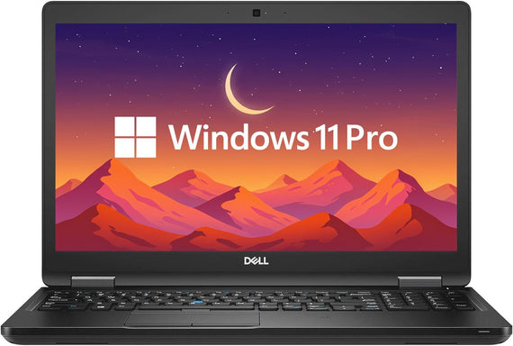Dell Latitude 5590 15.6" Business Laptop Computer, Intel Quad Core i5-8350U Notebook PC, 8GB DDR4 RAM 256GB SSD, HDMI, Type-C, Webcam, Windows 11 Pro (Renewed)