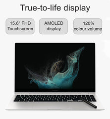 Samsung Galaxy Book Pro 360 2-in-1 Laptop w/ S Pen (15.6" FHD AMOLED Touchscreen, Intel 12-Core i7-1260P, 16GB RAM, 1TB SSD) for Professionals, Fingerprint, Backlit, Wi-Fi 6E, Win 11 Pro, NP950QED