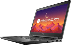 Dell Latitude 5590 15.6" Business Laptop Computer, Intel Quad Core i5-8350U Notebook PC, 8GB DDR4 RAM 256GB SSD, HDMI, Type-C, Webcam, Windows 11 Pro (Renewed)