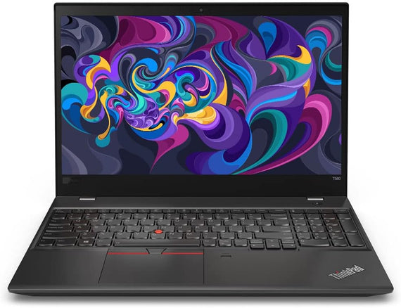 Lenovo ThinkPad T580 15.6" Laptop, i7 8650U 1.9Ghz, 32GB DDR4, 128GB SATA SSD, 1080p Full HD, USB C Thunderbolt 3, HDMI, Webcam, Windows 11 Pro (Renewed)