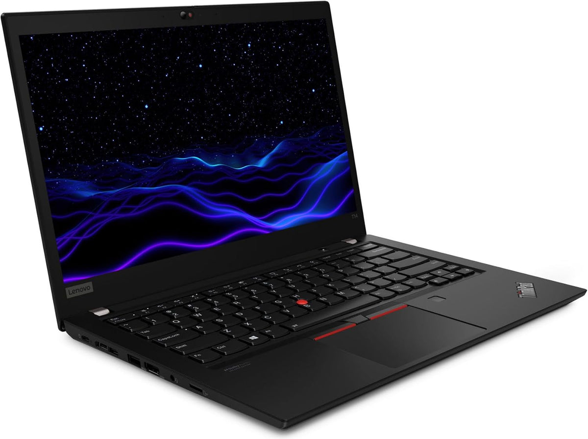 Lenovo ThinkPad T14 Gen 2 laptop, front-left view — model image