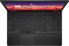 Dell Latitude 5590 15.6" Business Laptop Computer, Intel Quad Core i5-8350U Notebook PC, 8GB DDR4 RAM 256GB SSD, HDMI, Type-C, Webcam, Windows 11 Pro (Renewed)