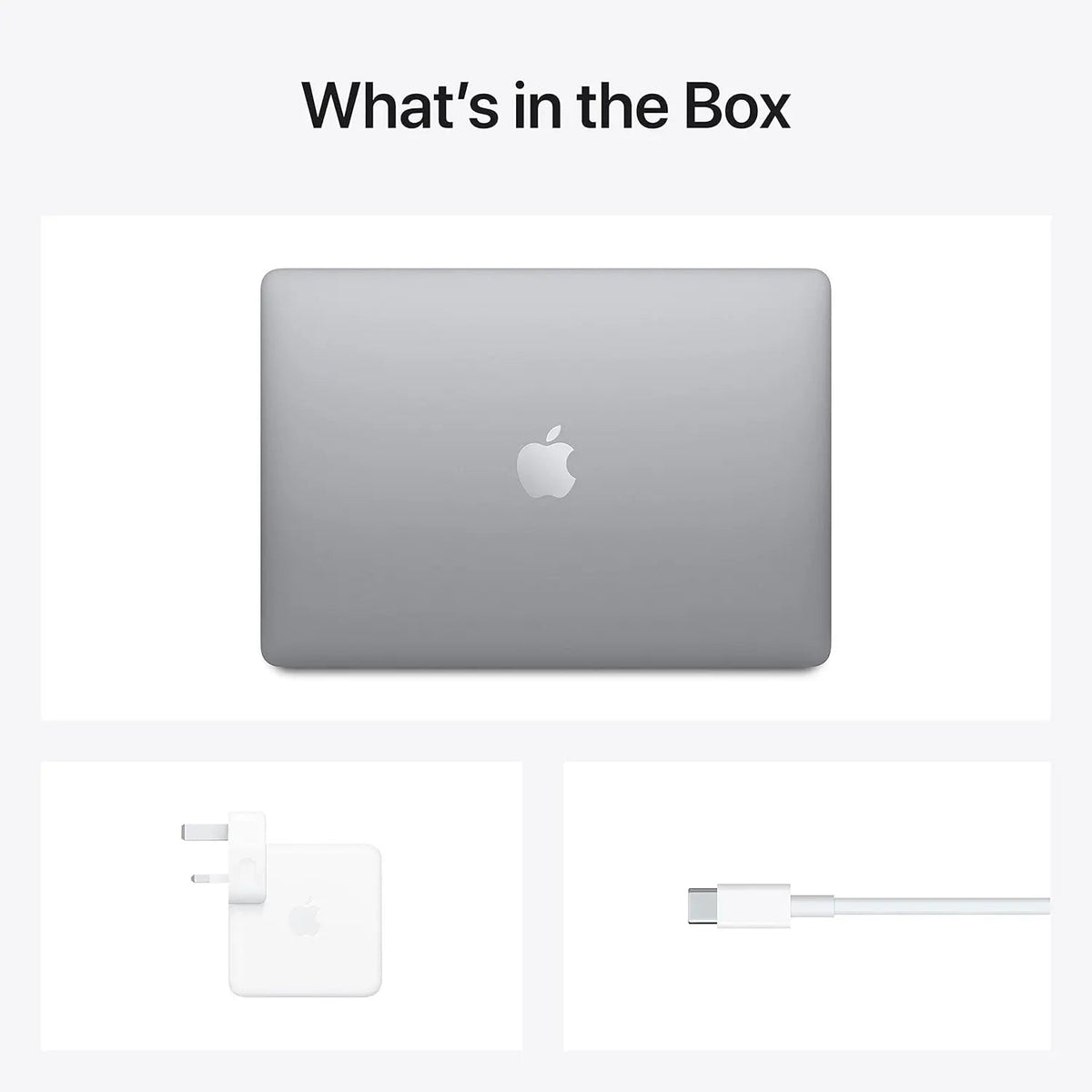 Apple 2020 MacBook Air Laptop: Apple M1 Chip, 13” Retina Display, 8GB RAM, 128 SSD Storage, Backlit Keyboard, FaceTime HD Camera, Touch ID. Works with iPhone/iPad; Space Gray ; English Apple