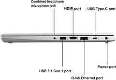 HP ProBook 430 G7 Business Laptop, Core i5-10210U, 16GB RAM, 256 GB SSD, 13.3" HD, Windows 11 Pro, Bluetooth, USB 3.0, Wi-Fi 6 (802.11ax), Silver (Renewed)