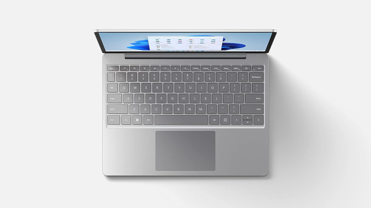 Microsoft Surface Laptop Go - 12.4" Touchscreen - Intel Core i5-8GB Memory - 256GB SSD - Platinum