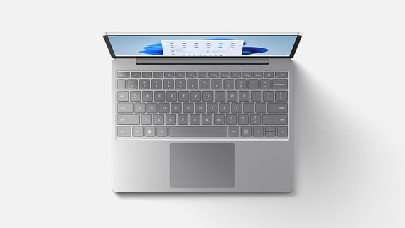 Microsoft Surface Laptop Go - 12.4" Touchscreen - Intel Core i5-8GB Memory - 256GB SSD - Platinum