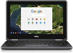 DELL Refurbished - Chromebook 3180 (2017) Laptop With 11.6-Inch Display, Intel Celeron N3060 Processor/3rd Gen/4GB RAM/16GB SSD/256MB Intel HD Graphics 400 English Black