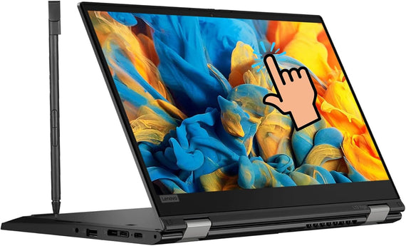 Lenovo ThinkPad L13 Yoga Gen 2 Laptop 2in1 Touchscreen Windows 11 Pro Computer 13.3" FHD & Pen, Core i5-1145G7, 16GB RAM, 512GB SSD, HDMI (Renewed)