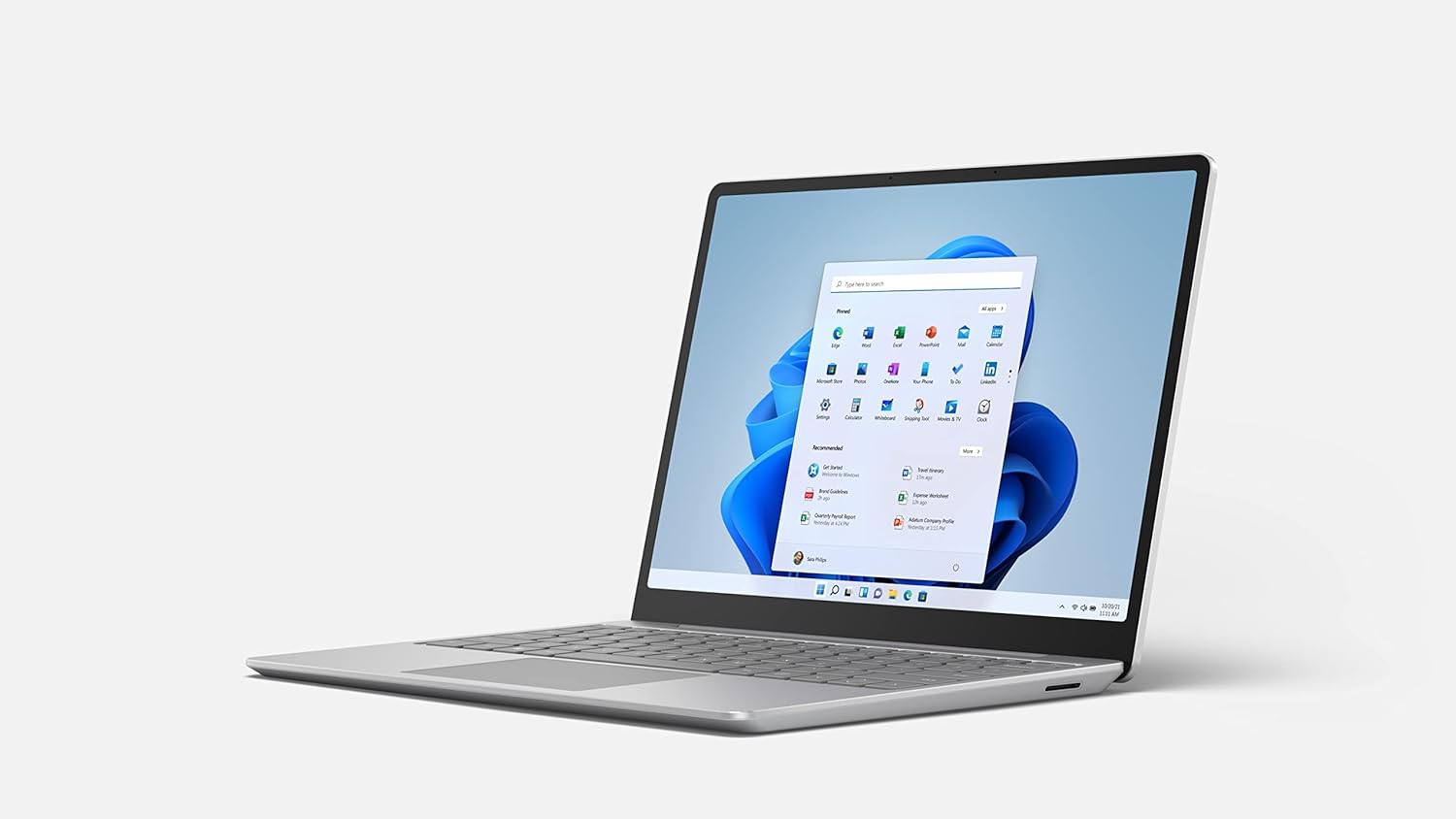 Microsoft Surface Laptop Go - 12.4" Touchscreen - Intel Core i5-8GB Memory - 256GB SSD - Platinum