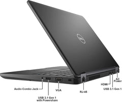 Dell Latitude 5490 14" – Core i5-7300U 7th Gen, 8GB RAM, 256GB SSD, Win 10 Pro