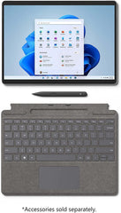 Microsoft Surface Pro 8 Tablet, LTE, Intel i5-1145G7, 16GB RAM, 256GB SSD, Intel UHD Graphics, 13" Touchscreen Display, Windows 11 Pro Laptop Computer, Platinum, EIP-00001 (Renewed)