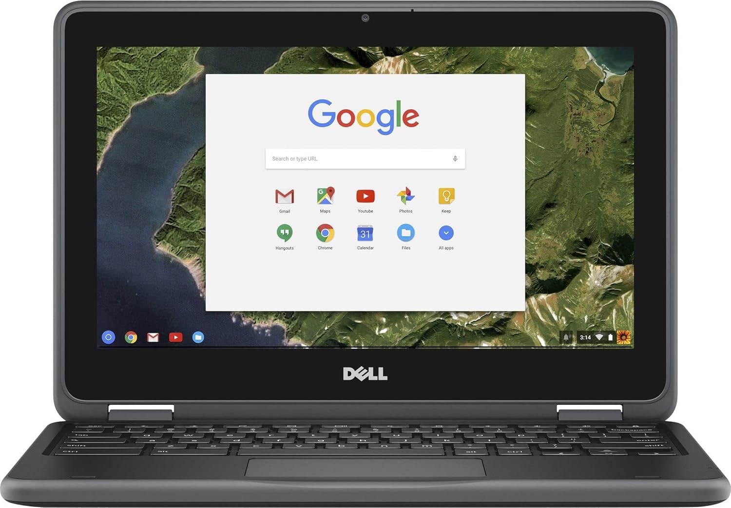 Dell Chromebook 3180 Renewed Business Laptop | Intel Celeron N3060 Dual Core CPU | 4GB DDR3 RAM | 16GB SATA HDD |11.6 inch Display | CHROME OS | 15 Days of IT-Sizer Golden Warranty (Renewed)
