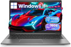 HP ZBook Firefly 14 G7 Workstation Laptop Windows 11 Pro, 10th Core i5-10210U, 16GB RAM, 512GB SSD, 14” FHD Mobile Workstation PC (1920 x 1080), Backlit Keyboard (Renewed)