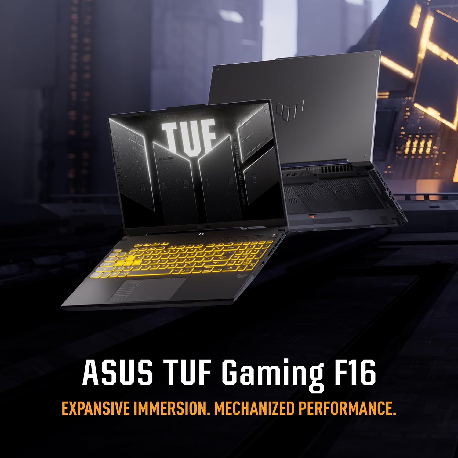 ASUS TUF Gaming F16 Laptop (Mecha Gray) | Intel Core 5 210H, NVIDIA RTX3050 6GB GDDR6, DDR5 16GB RAM, 512GB SSD, 16"FHD+ 144Hz Display, Win11 [FX607VJB-RL123W]