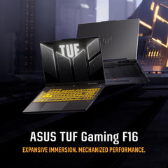 ASUS TUF Gaming F16 Laptop (Mecha Gray) | Intel Core 5 210H, NVIDIA RTX3050 6GB GDDR6, DDR5 16GB RAM, 512GB SSD, 16"FHD+ 144Hz Display, Win11 [FX607VJB-RL123W]