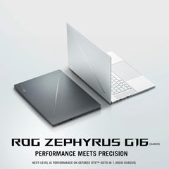 ASUS ROG Zephyrus G16 Gaming Laptop (Eclipse Gray) | 16"2.5K (2560x1600) OLED 240Hz Display, AMD Ryzen AI 7 350, NVIDIA RTX5060 8GB, 32GB RAM, 1TB SSD, Win11 [GA605KM-AI-OLED132W]