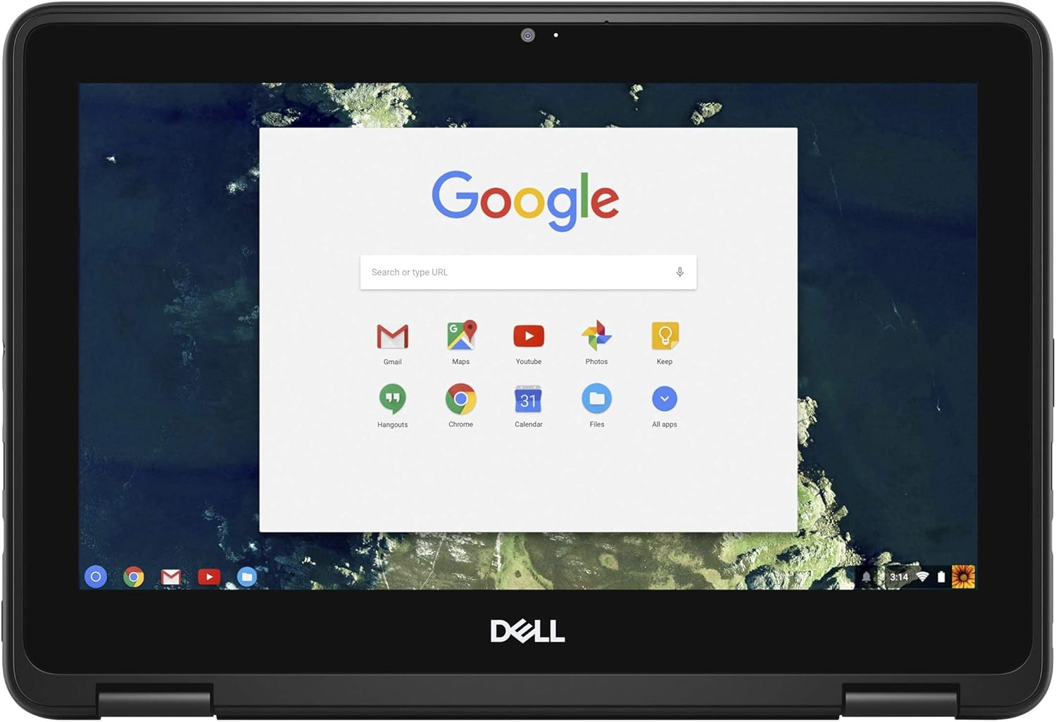 Dell Chromebook 5190 Laptop 2 In 1 Touch Screen Notebook, Intel Celeron N3350 Processor, 4Gb Ram, 32Gb Emmc Hard Drive, Wifi Bluetooth, Usb 3.0, Camera, Type C Port, Chrome Os (Renewed), Black