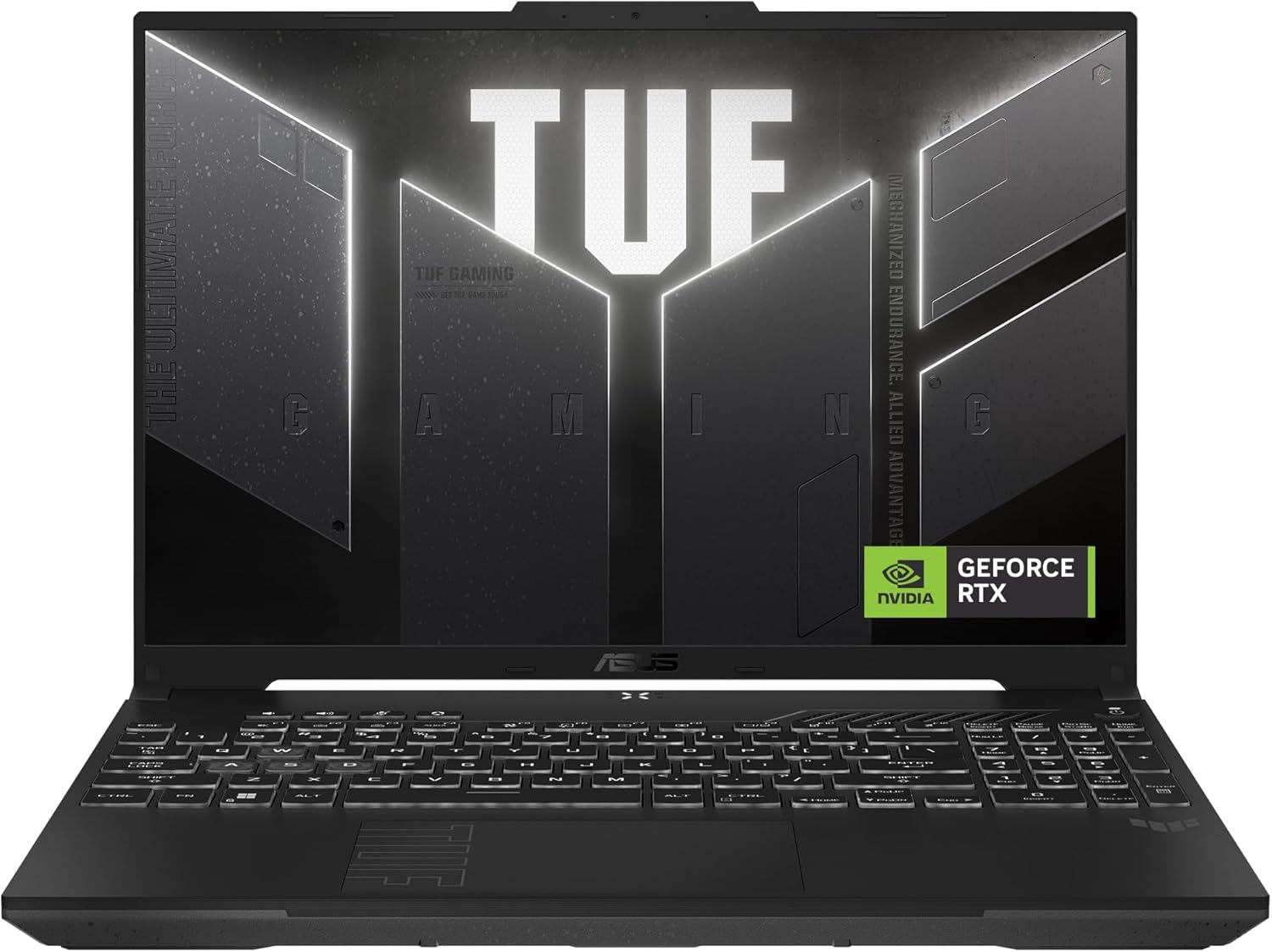 ASUS TUF Gaming F16 Laptop (Mecha Gray) | Intel Core 5 210H, NVIDIA RTX3050 6GB GDDR6, DDR5 16GB RAM, 512GB SSD, 16"FHD+ 144Hz Display, Win11 [FX607VJB-RL123W]