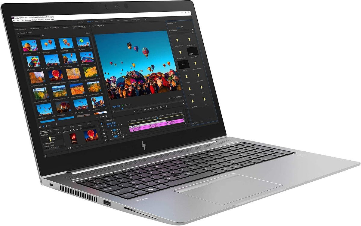HP ZBOOK 15U G5 Workstation Laptop (Intel i7-8650U 4-Core, 32GB RAM, 512GB PCIe SSD, Intel UHD 620, 15.6" Full HD Bluetooth, Webcam, 1xUSB 3.1, Win 10 Pro (Renewed)