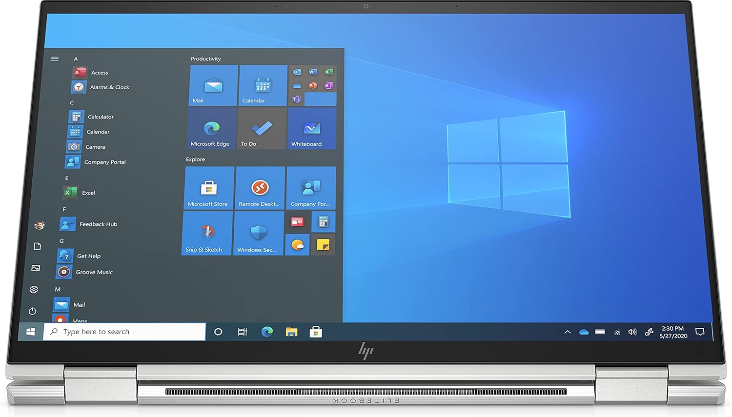 HP EliteBook x360 1040 G8 14 inches 1920 x 1080 Touchscreen 11th gen Intel Core i7 32 GB 1000 GB SSD Windows 10 Pro, Silver, 358U3EAABV (Renewed)