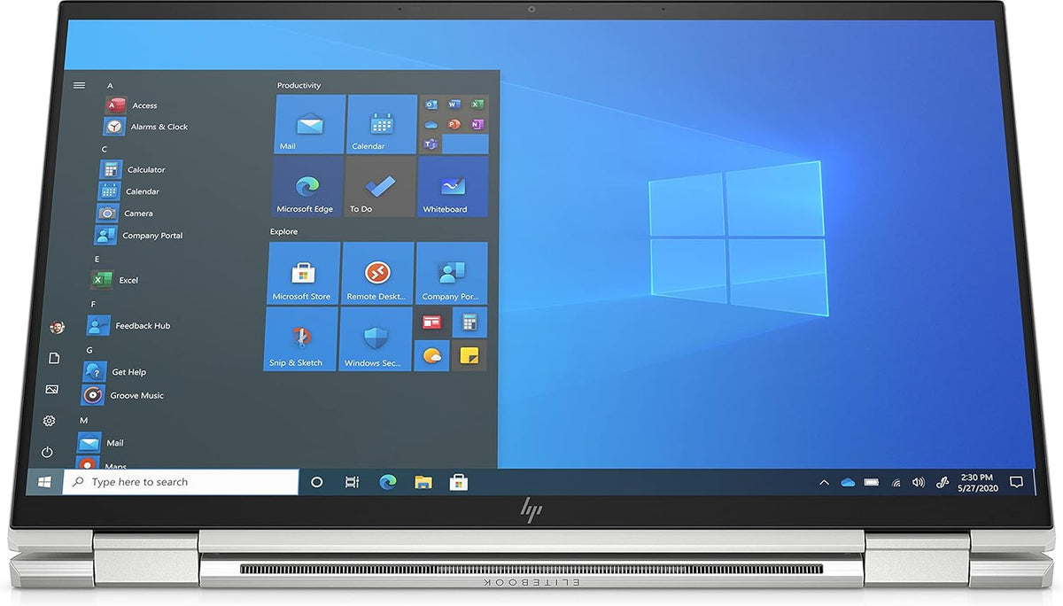 HP EliteBook x360 1040 G8 14 inches 1920 x 1080 Touchscreen 11th gen Intel Core i7 32 GB 1000 GB SSD Windows 10 Pro, Silver, 358U3EAABV (Renewed)