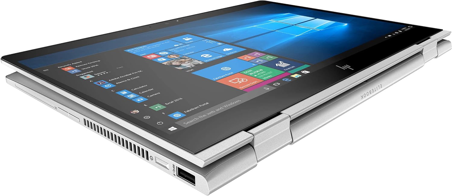 HP 13.3" EliteBook x360 830 G6 2-in-1 Touchscreen Laptop, Intel Core i5-8365U, 16GB RAM, 256GB SSD, 5PE06AV (Renewed)