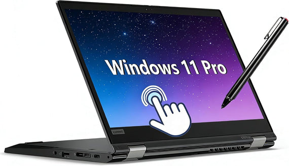 Lenovo ThinkPad L13 Yoga Gen 2 13.3" Touchscreen FHD 2-in-1 Business Laptop, Stylus Pen, Intel Core i5-1145G7 up to 4.4GHz, 16GB DDR4 RAM, 256GB SSD, Backlit Keyboard, WiFi, Windows 11 Pro (Renewed)