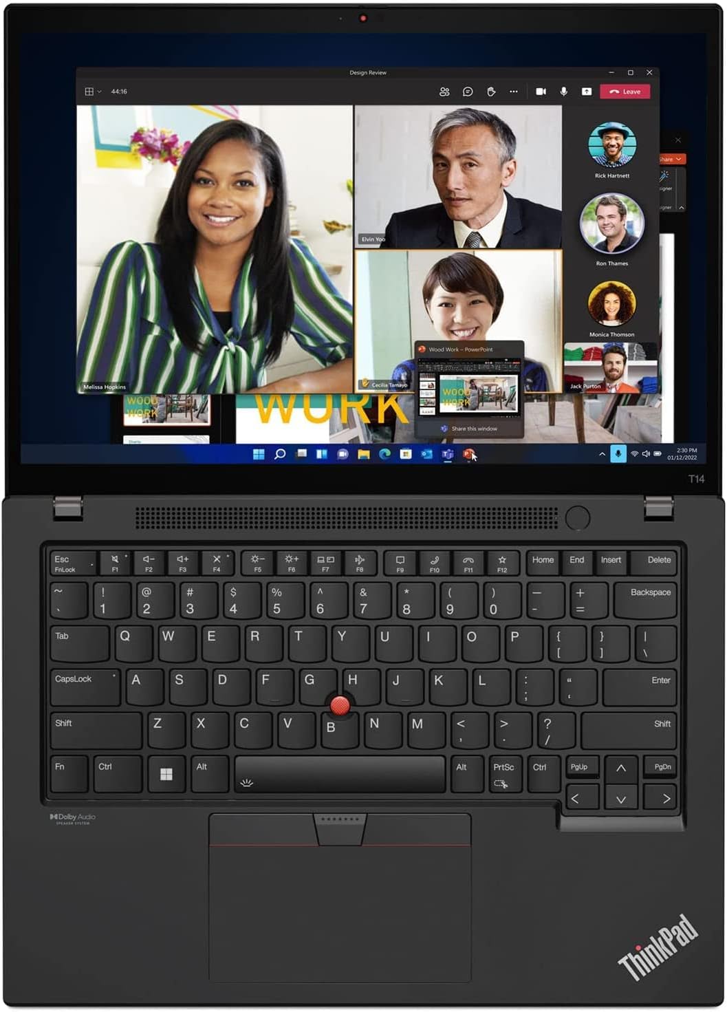 Lenovo ThinkPad T14 Gen 3 AMD Ryzen 7 PRO 6850U, 14" WUXGA (1920x1200) IPS 300nits Anti-Glare Touch, 16GB RAM DDR5 6400MHz, 512GB SSD, Windows Pro, 3 Years, 21CF003TUS