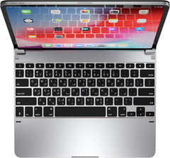 Brydge BRY6021A Aluminium Bluetooth Keyboard for iPad Pro 12.9-inch Silver - Arabic/English Keyboard