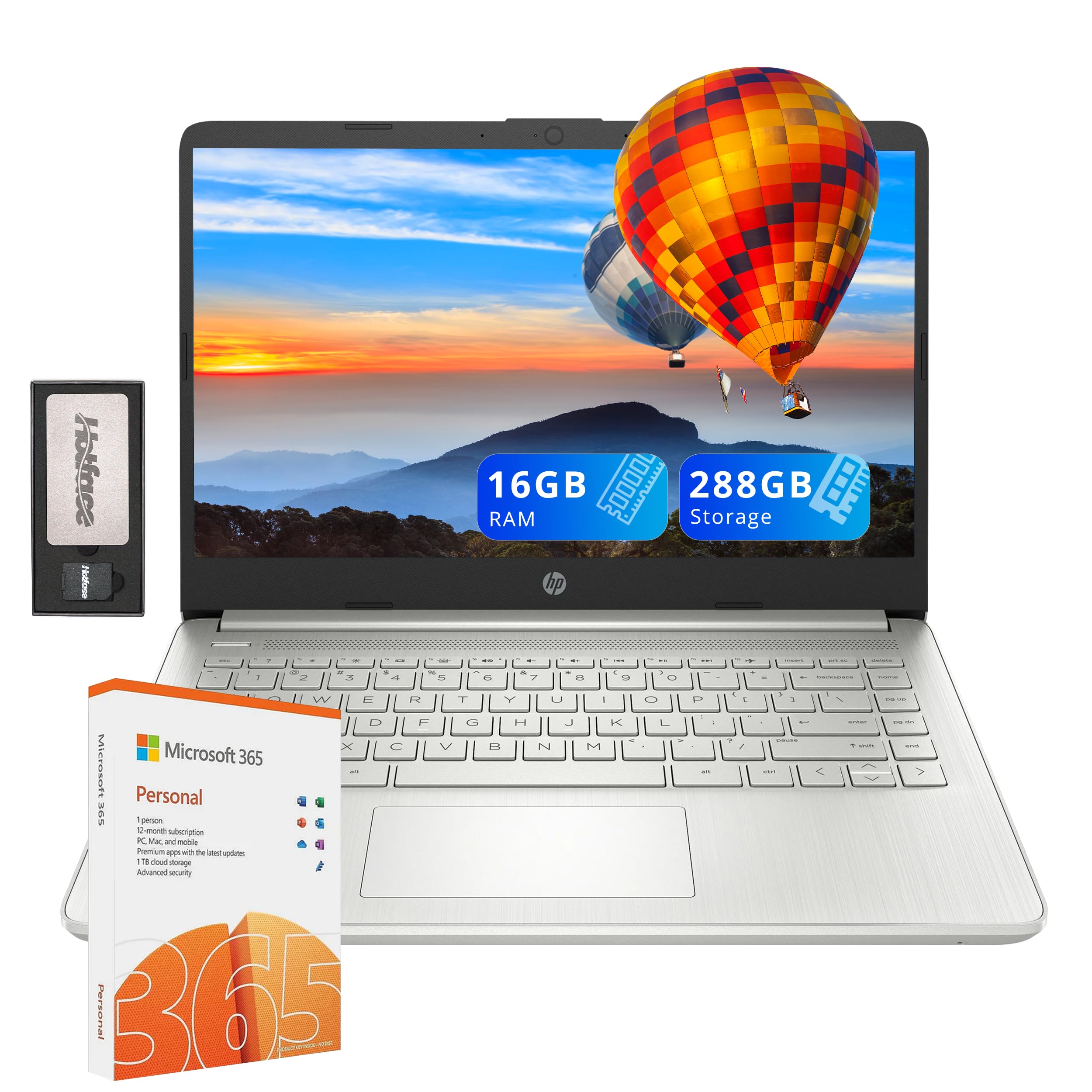 HP 2020 Pavilion x360 14" FHD WLED Touchscreen 2-in-1 Convertible Laptop, Intel Core i5-1035G1 up to 3.6GHz, 8GB DDR4, 256GB SSD, 802.11ac, Bluetooth, Webcam, HDMI, Fingerprint Reader, Windows 10